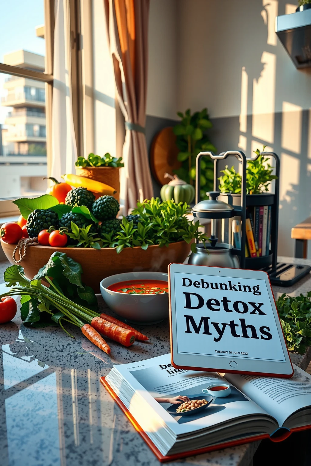 Desvendamos mitos e verdades sobre desintoxicação, com dicas para uma alimentação saudável.