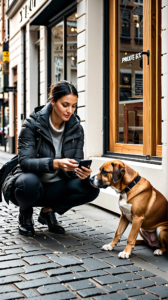 Monitorar pets com coleira GPS, tag Bluetooth e câmera no portão.