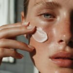 Ceramidas reparando a barreira da pele com hidratação e conforto.