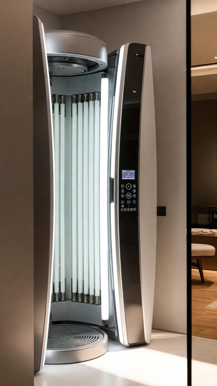 Bronzeamento artificial com diferença entre UV e DHA sem sol.