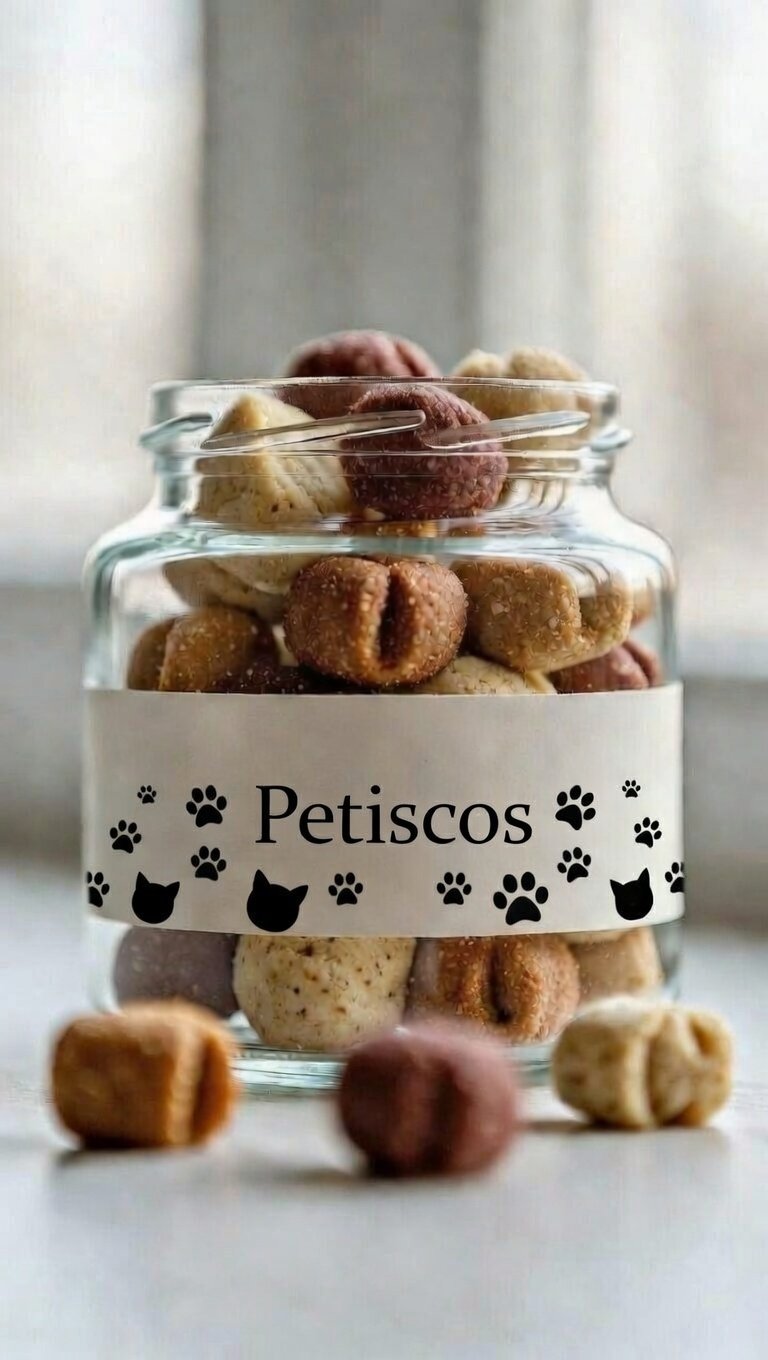 Petiscos funcionais para cães e gatos com benefícios reais.